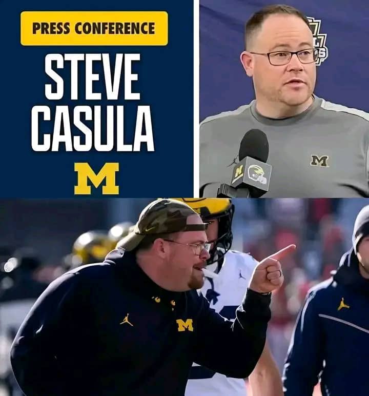 ESPN REPORT: Michigan Wolverines Tight Ends Coach Steve Casula Turns Down $34 Million Offer from Ohio State and plague loyalty to Michigan Wolverlines till death. Read Details…