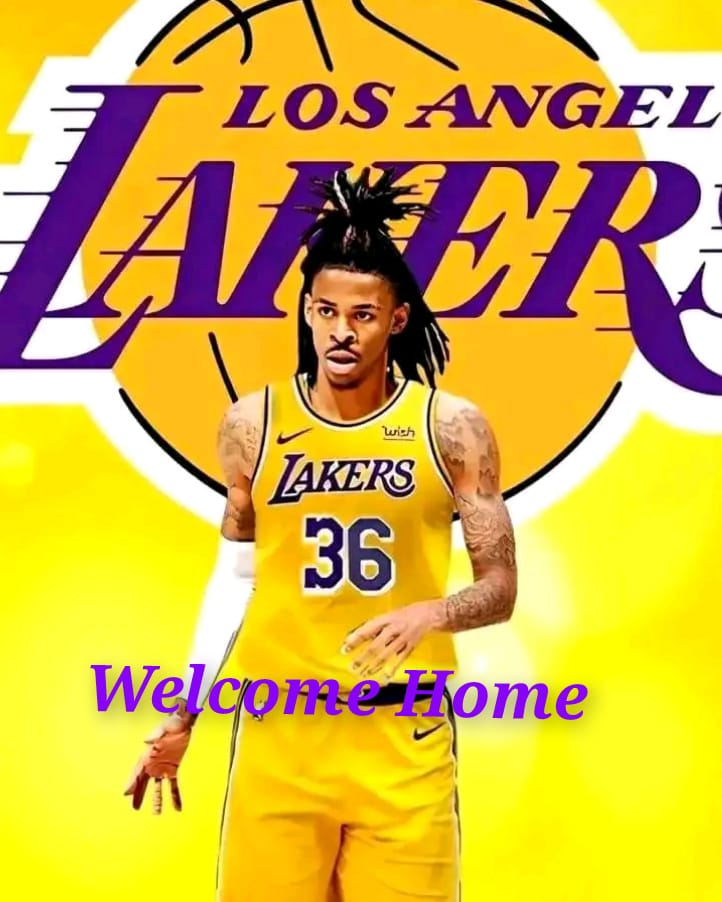 NBA Updates: LA Lakers Officially Signed 25 Years Old Memphis Grizzlies Point Guard Ja Morant For $175 Million Three-Year Contract.