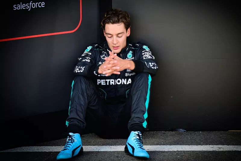 UNEXPECTEDLY: F1 Star George Russell British motorsports racing driver terminate his contract with Mercedes AMG Petronas and announce