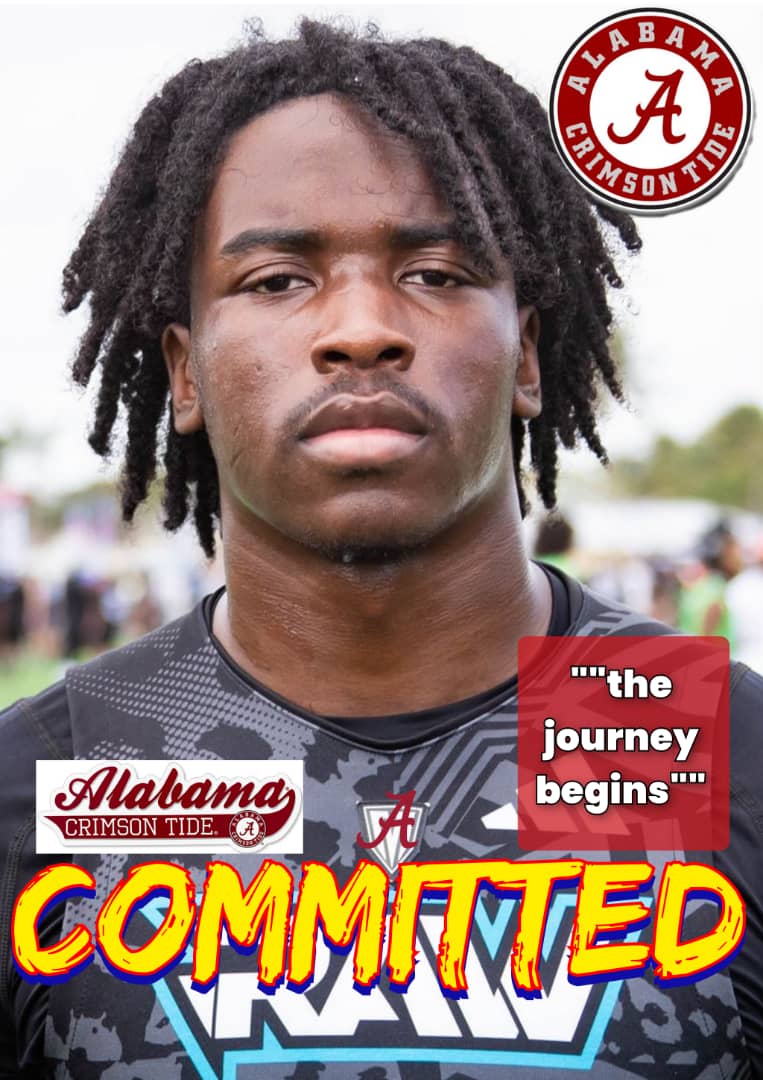 JUST IN: Edwards, Elite 2025 Safety and Top 50 Prospect, Announces Commitment to Alabama over other top programs, Says “It Felt Like Home”